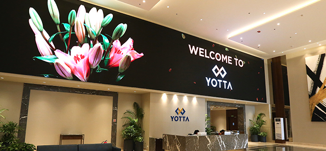 LED Display at Yotta
